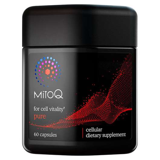 Основне фото товара MitoQ, Pure MitoQ 10 mg, Пьюр, 60 капсул