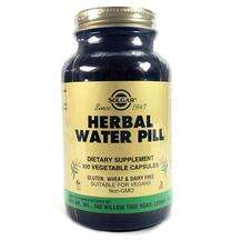 Solgar, Herbal Water Pill, Діуретики, 100 капсул