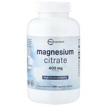 Magnesium Citrate Магний Цитрат Micro Ingredients