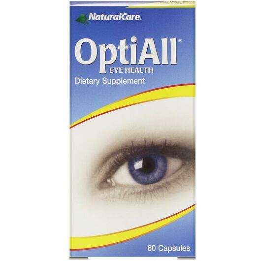 Основное фото товара Natural Care, Поддержка здоровья зрения, OptiAll Eye Health, 6...