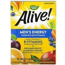 Nature's Way, Alive! Men's Energy, Мультивітаміни для чоловікі...