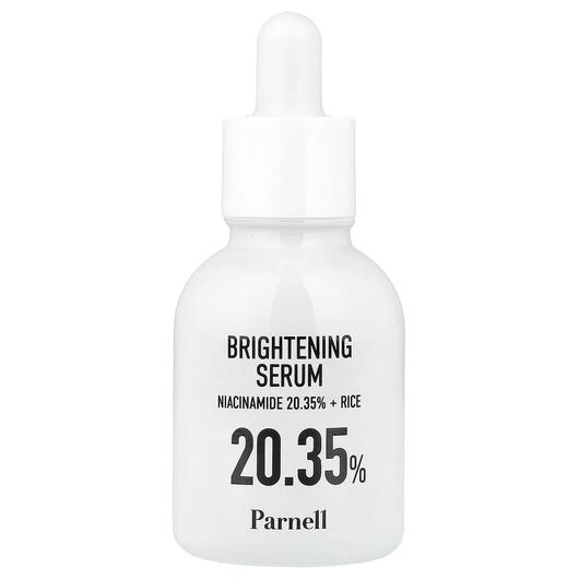 Основне фото товара Niacinamide 20.35 Rice Brightening Serum Основне фото товара Parnell, Niacinamide 20.35 Rice Brightening Serum, Сироватка, 30