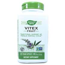 Nature's Way, Vitex Fruit 400 mg, 320 Veggie Caps