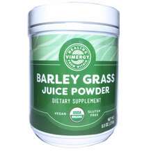 Vimergy, Ячмень, Barley Grass Juice Powder, 250 г