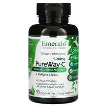Emerald, R-Липоевая кислота, PureWay-C + R-Alpha Lipoic 250 mg...