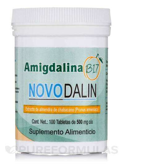 Основное фото товара Novodalin, Витамин B17, B17 Amigdalina 500 mg, 100 таблеток