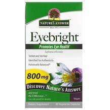 Nature's Answer, Eyebright, Очанка 800 мг, 90 капсул