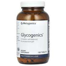 Metagenics, B-комплекс, Glycogenics, 180 таблеток