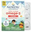 Фото товара Nordic Omega 3 Fishies Yummy Tutti Frutti Taste, Омега 3, 36 рыбо