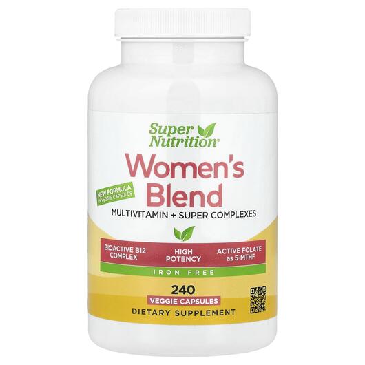 Основное фото товара Women's Multivitamin with Super Balancing Botanicals, Железо
