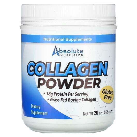 Основне фото товара Absolute Nutrition, Collagen Powder, Колаген, 563 grams