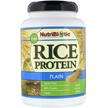 NutriBiotic, Raw Rice Protein Plain, Рисовий протеїн, 600 г