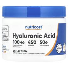 Гіалуронова кислота Hyaluronic Acid Unflavored Nutricost