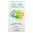 Фото товара Поддержка мозга, 3 Brains Higher Thoughts, 90 капсул