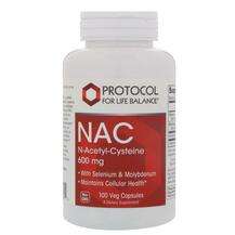 NAC N-Acetyl-Cysteine 600 mg, NAC N-Ацетил-L-Цистеїн, 100 капсул