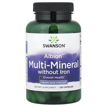 Albion Multi-Mineral without Iron Мультивитамины Swanson
