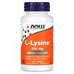 Фото товару NOW Foods, L-Lysine 500 mg, L-Лізин, 100 таблеток