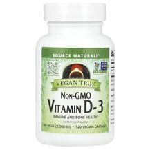 Вітамін D Non-GMO Vitamin D-3 50 mcg 2000 IU Source