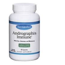 EuroMedica, Andrographis Immune, Підтримка імунітету, 60 капсул