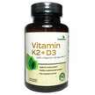 Фото товару Future Biotics, Vitamin K2 + D3, Вітамін K2 + D3 у вигляді MK-...