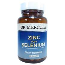 Dr. Mercola, Zinc Plus Selenium, Цинк та Селен, 30 капсул