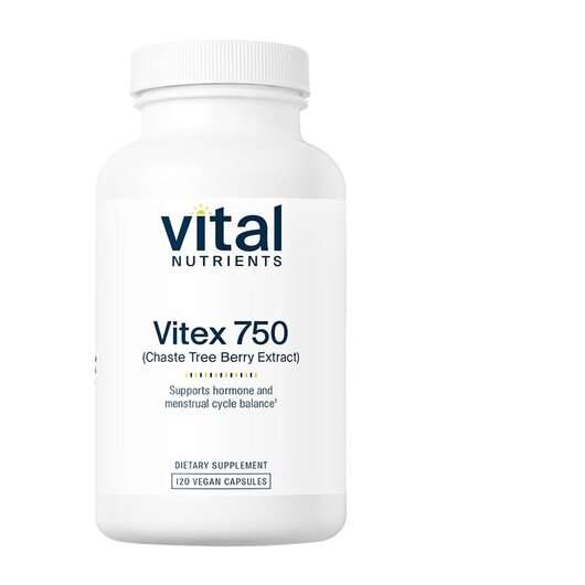 Основне фото товара Vital Nutrients, Vitex 750, Авраамове дерево, 120 капсул