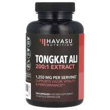 Havasu Nutrition, Tongkat Ali 200:1 Extract 1250 mg, 120 Capsules