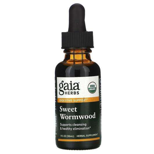 Основное фото товара Gaia Herbs, Полынь, Sweet Wormwood, 30 мл