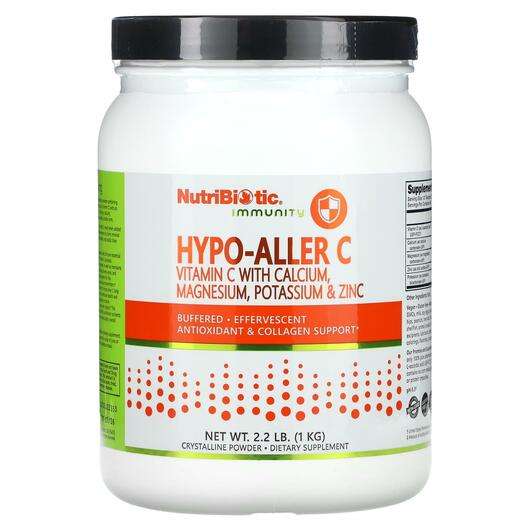 Основне фото товара Immunity Hypo-Aller C Vitamin C with Calcium Magnesium Potassi...