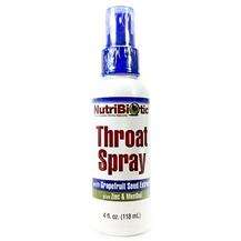 NutriBiotic, Throat Spray, Спрей для горла, 118 мл