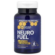 Підтримка мозку Neuro Fuel Natural Stacks 75 капсул