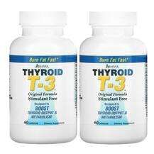 Absolute Nutrition, Thyroid T-3 Original Formula 2 Bottles, 60...