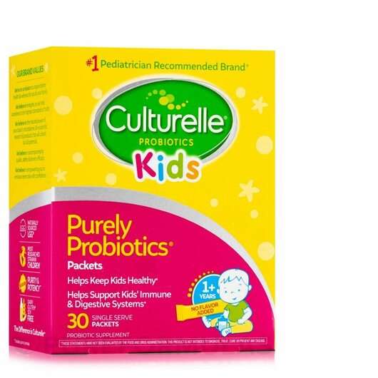 Основное фото товара Culturelle, Пробиотики, Kids Purely Probiotics Packets, 30 Sin...