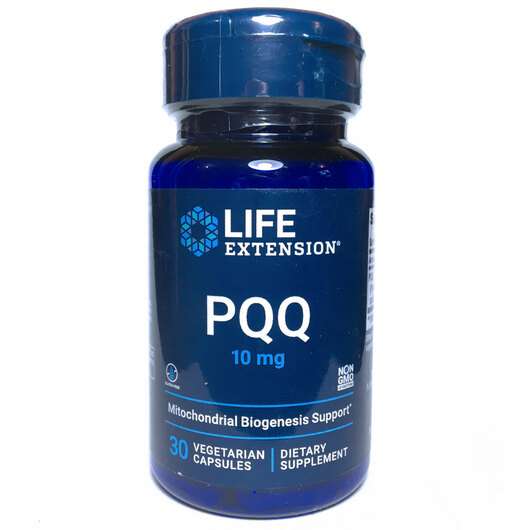 Основне фото товара Life Extension, PQQ Caps, Піролохінолінхінон 10 мг, 30 капсул