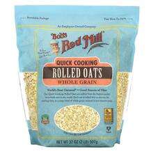 Bob's Red Mill, Quick Cooking Rolled Oats, Овес, 907 г
