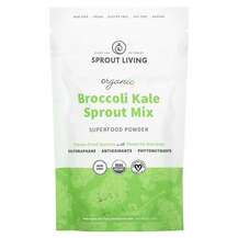 Sprout Living, Broccoli Kale Sprout Mix, Суміш паростків капус...