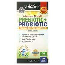 BioSchwartz, Advanced Strength Prebiotic+Probiotic 20 Billion ...