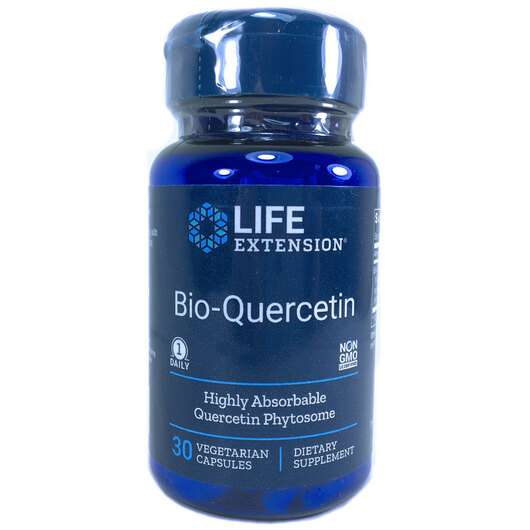 Основное фото товара Life Extension, Био-Кверцетин, Bio-Quercetin, 30 капсул