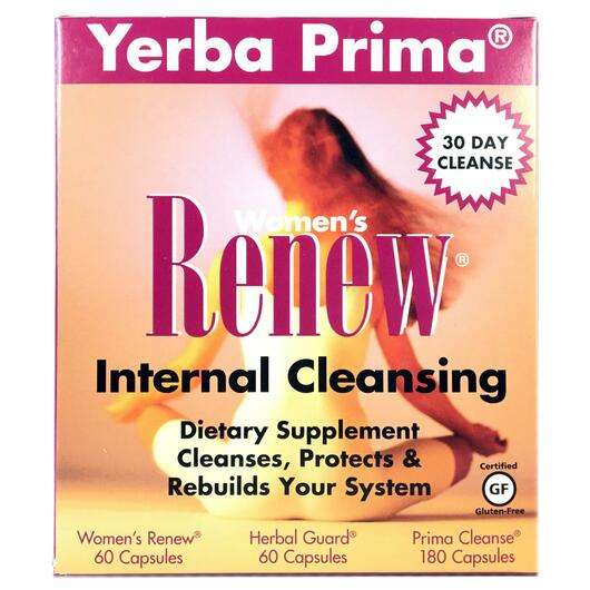 Основное фото товара Yerba Prima, Программа очистки для женщин, Women's Renew,...