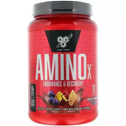 Фото товара AminoX BCAA Formula Non-Caffeinated Fruit Punch 1.01 kg