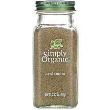 Simply Organic, Органический кардамон, Cardamom, 80 г