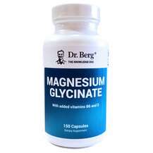 Dr. Berg, Глицинат Магния, Magnesium Glycinate, 150 капсул