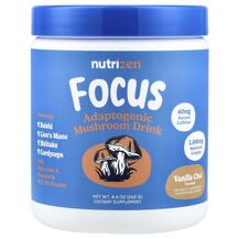 Адаптоген NutriZen Focus Adaptogenic Mushroom Drink Chai