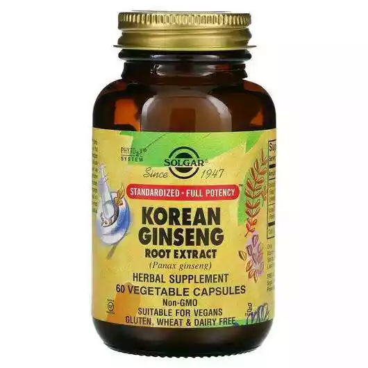 Фото товара Korean Ginseng Root Extract 60 VCap