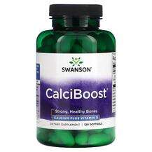 Swanson, CalciBoost, Кальцій та вітамін D3, 120 капсул