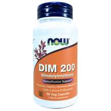 Now, DIM Diindolylmethane 200 mg, 90 Veg Capsules