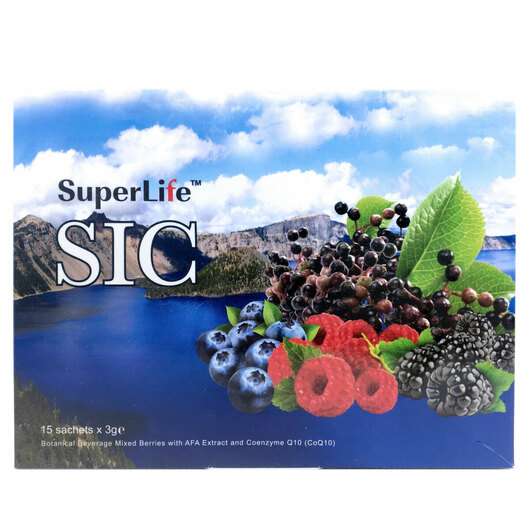 Основне фото товара SuperLife, SIC, Superlife Immune Care 1 коробка, 15 саше