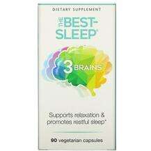 Natural Factors, Поддержка сна, 3 Brains The Best-Sleep, 90 ка...