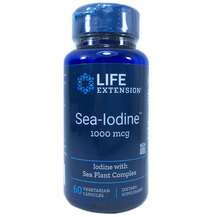 Life Extension, Морской Йод 1000 мкг, Sea-Iodine 1000 mcg, 60 ...