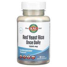 KAL, Red Yeast Rice 1200 mg, 60 Tablets